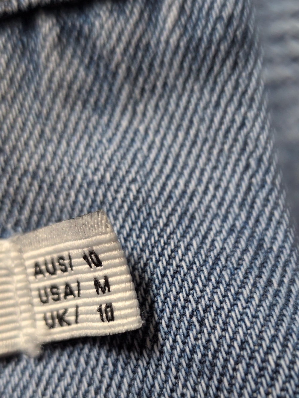 Mon Renn Lain Denim Shirt Dress M - Picture 14 of 16